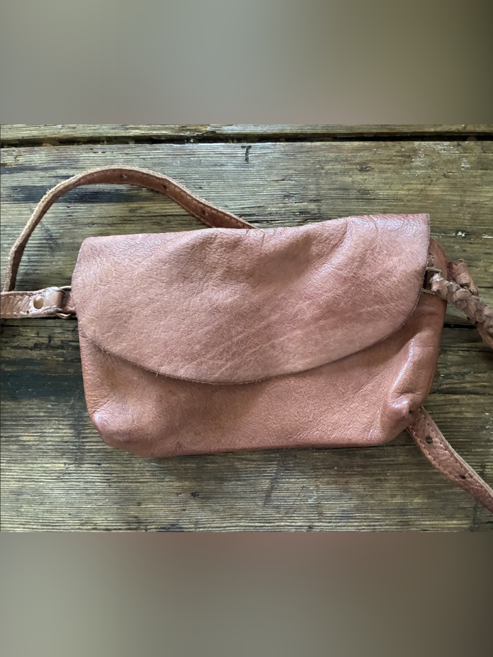 We The Free leather crossbody